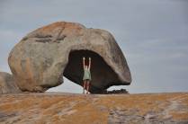 Dentro da Pedra do Capacete, no Lajedo do Pai Mateus, região de Cabaceiras - PB
